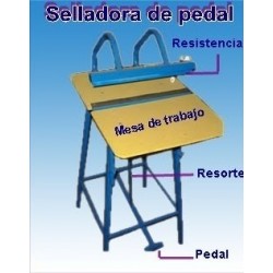 SELLADORA DE PEDAL