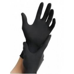 GUANTES DE NITRILO NEGRO...